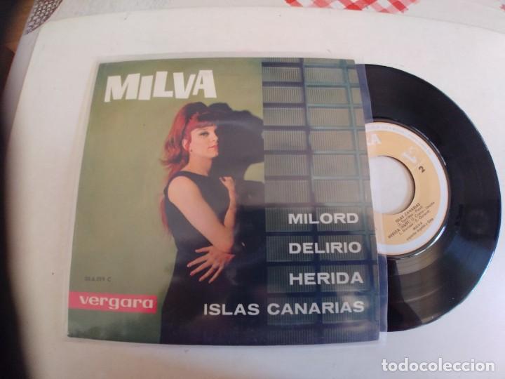 Discos de vinilo: MILVA-EP MILORD +3 - Foto 1