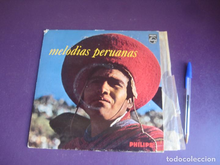 Vinyl records: MELODIAS PERUANAS - MINI LP 10 PULGADAS PHILIPS A&Ntilde;OS 60, FOLK PERU 8 TEMAS, SIN USO, EDICION HOLANDA