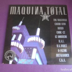 Disques de vinyle: MAQUINA TOTAL 2 - LP MAX MUSIC 1991 - ELECTRONICA, TECHNO, MAKINA - DIRIA Q SIN USO -. Lote 357120360