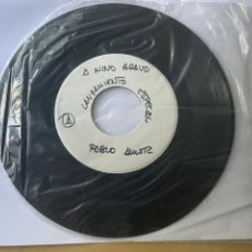 Discos de vinilo: A NINO BRAVO - PABLO AMOR - 7” SINGLE VINILO TEST PRESSING LANZAMIENTO ESPECIAL RARO PROMO