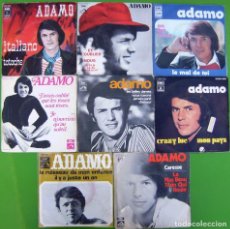 Discos de vinilo: LOTE DE 8 SINGLES DE SALVATORE ADAMO. Lote 357124495