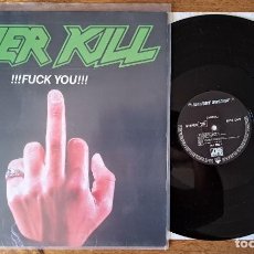Disques de vinyle: OVERKILL - !!!FUCK YOU!!!. Lote 357146995