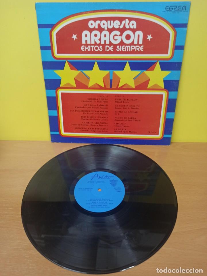 Discos de vinilo: DISCO DE VINILO - ORQUESTA ARAGON - EXITOS DE SIEMPRE - Foto 2