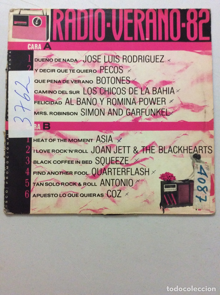 Discos de vinilo: Radio verano 82. - Foto 1