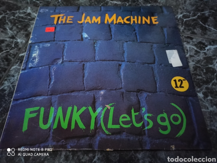 Discos de vinilo: The Jam Machine - Funky (Lets Go) - Foto 1