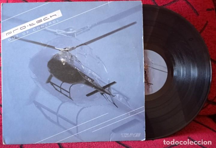 Discos de vinilo: PRO-TECH ** Out Of Control ** MAXI SINGLE VINILO ORIGINAL 2002 - Foto 1