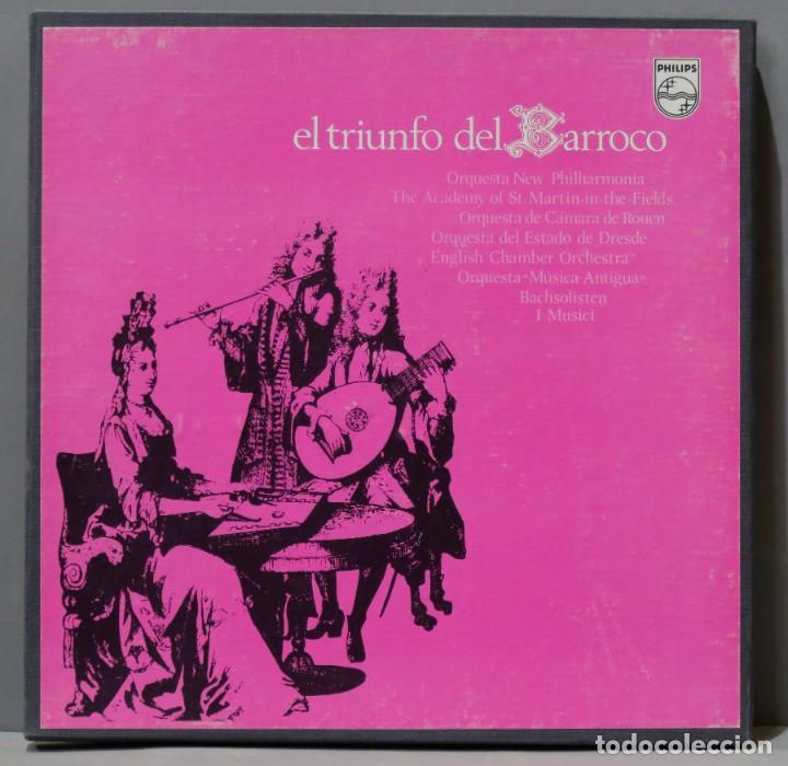 Discos de vinilo: CAJA LP. EL TRIUNFO DLE BARROCO - Foto 1