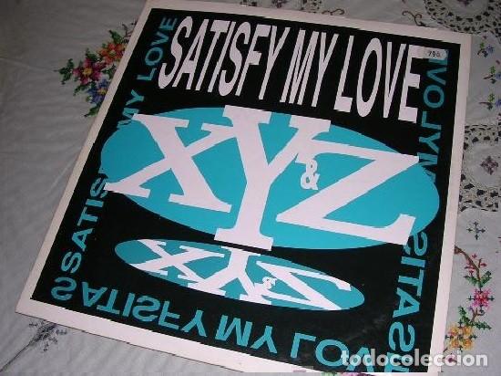 Discos de vinilo: X Y & Z SATISFY MY LOVE MAXISINGLE - Foto 1