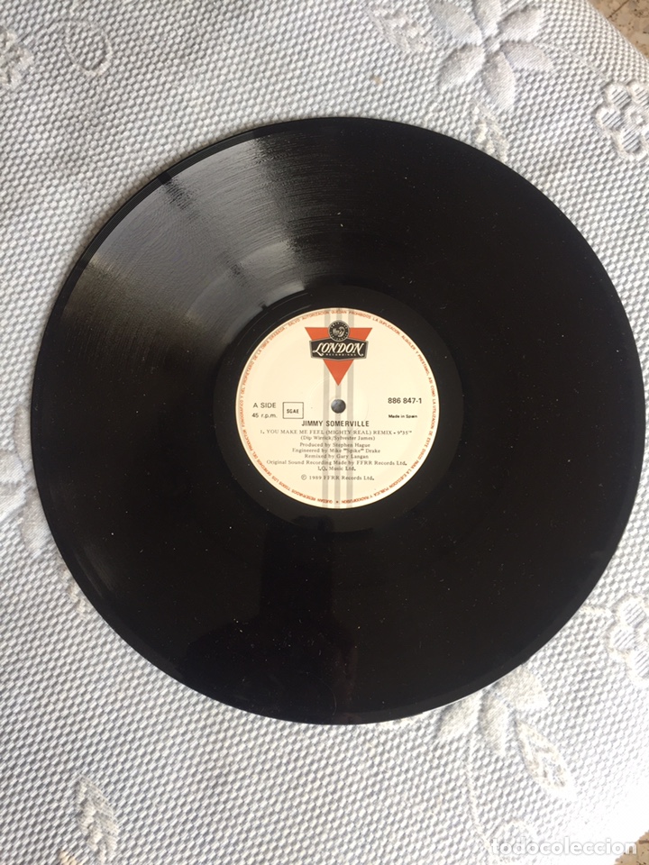 Discos de vinilo: Jimmy Somerville - mighty real / MAXI - Foto 6
