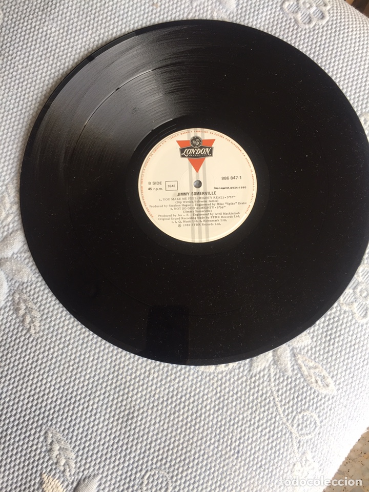 Discos de vinilo: Jimmy Somerville - mighty real / MAXI - Foto 8
