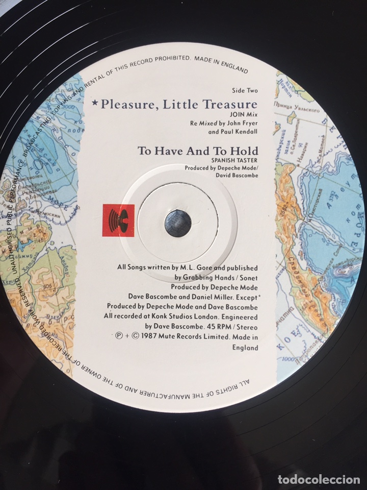 Discos de vinilo: Depeche Mode - Never Let me Down Again / MAXI - Foto 7