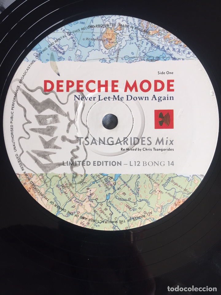 Discos de vinilo: Depeche Mode - Never Let me Down Again / MAXI - Foto 9