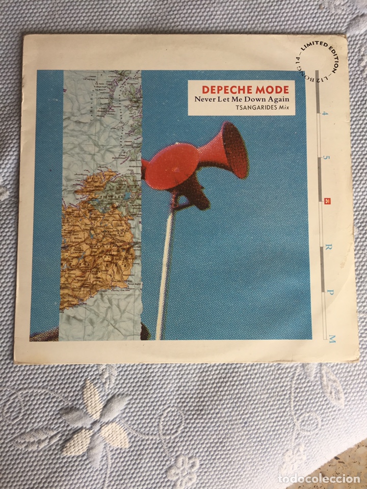 Discos de vinilo: Depeche Mode - Never Let me Down Again / MAXI - Foto 1