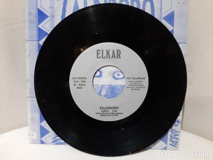 Discos de vinilo: ZALDIBOBO -BASAJAUN- SINGLE 7&rdquo; - Foto 4