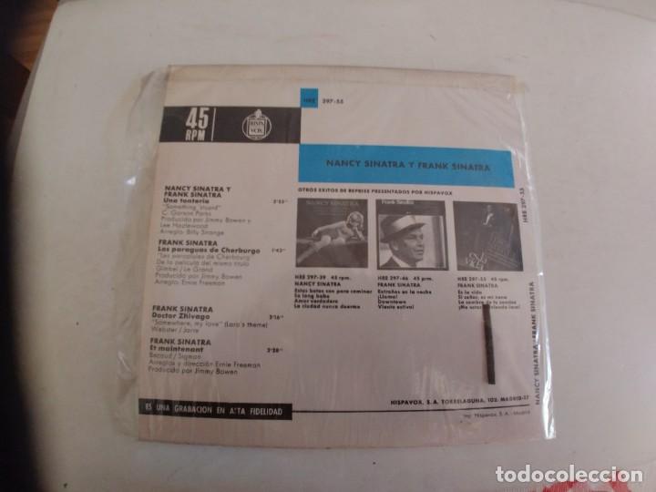Discos de vinilo: NANCY Y FRANK SINATRA-EP UNA TONTERIA +3 - Foto 2