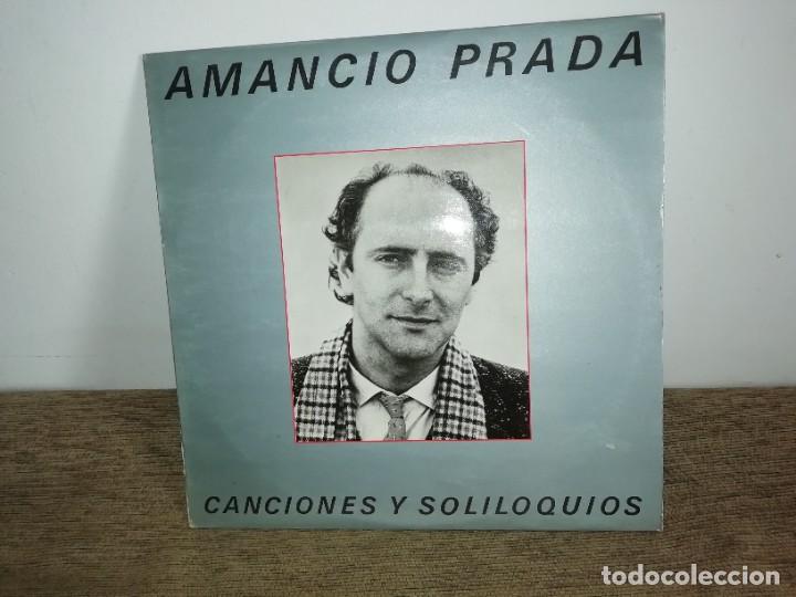 Discos de vinilo: Lp amancio Prada canciones y soliloquios - Foto 1