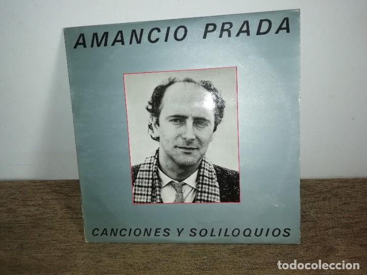 Discos de vinilo: Lp amancio Prada canciones y soliloquios - Foto 2