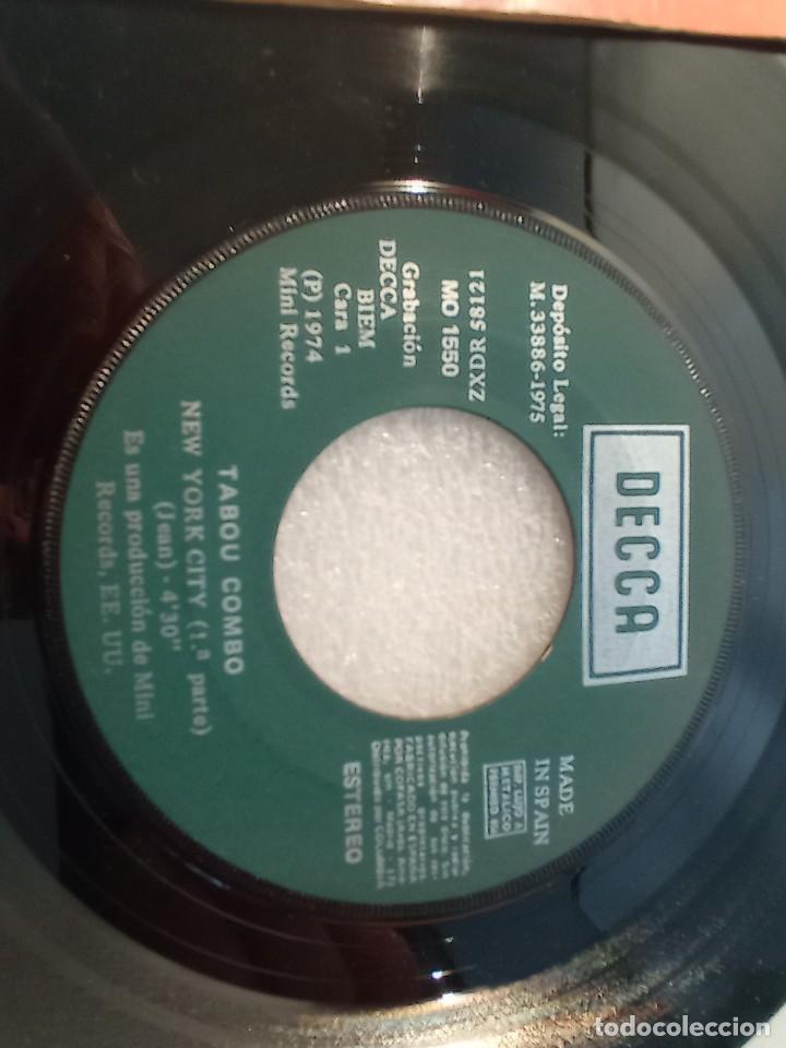 Discos de vinilo: Single Tabou Combo &ndash; New York City 1975 - Foto 2