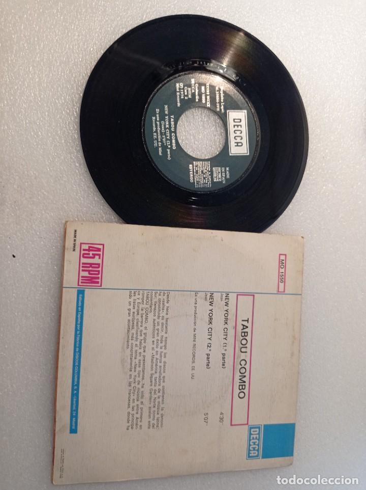 Discos de vinilo: Single Tabou Combo &ndash; New York City 1975 - Foto 3