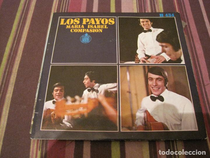 Discos de vinilo: SINGLE LOS PAYOS MARIA ISABEL HISPAVOX 434 - Foto 1