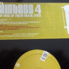 Discos de vinilo: SAMBASS 4 (A NEW DOSE OF FRESH BRAZIL D'N'B) DOS VINILOS DE DOCE PULGADAS 2007. Lote 357514745