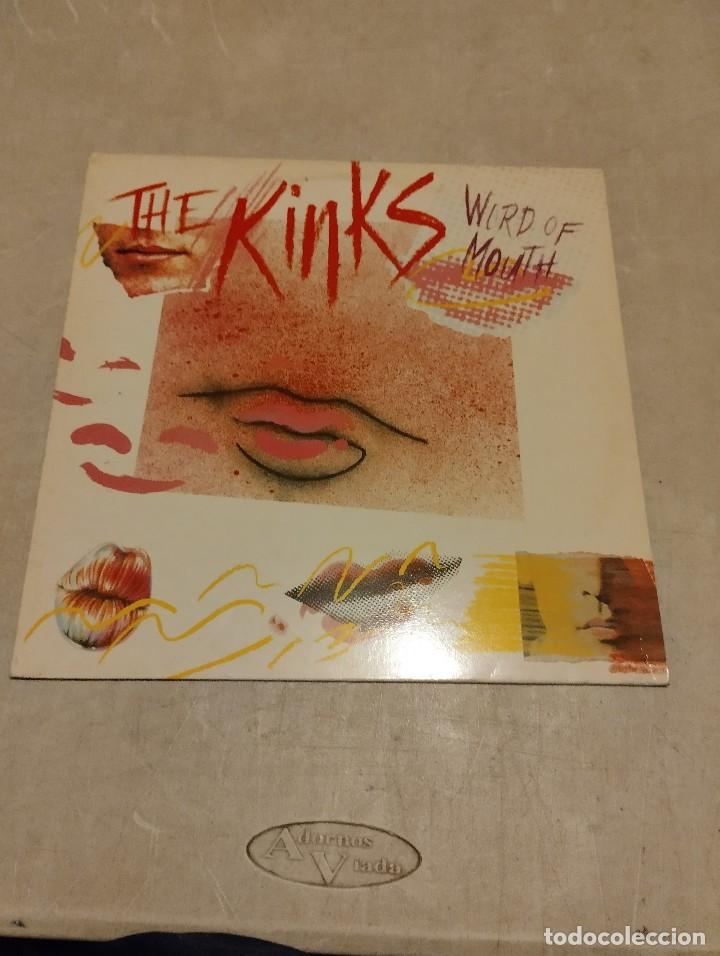 Discos de vinilo: The Kinks LP Wird Of Mouth Esp.1985 - Foto 1
