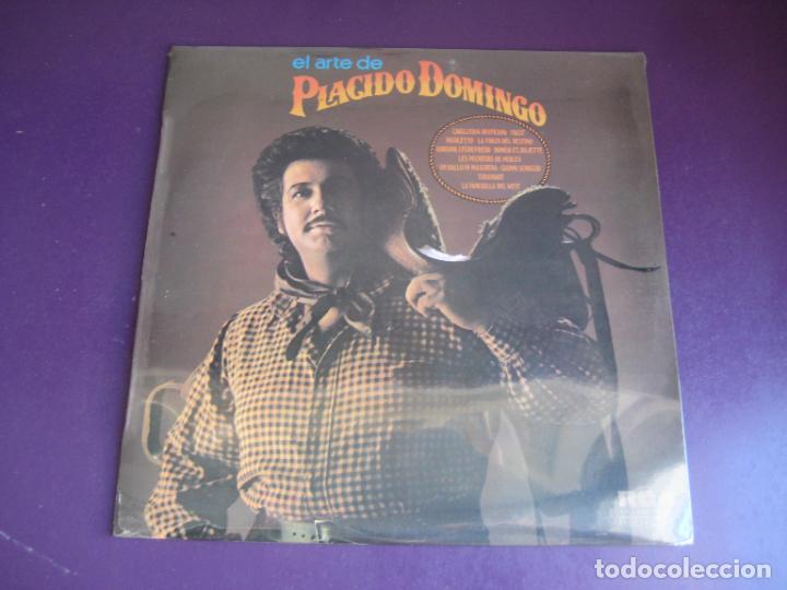 Discos de vinilo: EL ARTE DE PLACIDO DOMINGO - LP RCA 1974 PRECINTADO - OPERA - VERDI, CILEA, PUCCINI, BIZET ETC