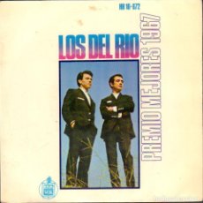 Discos de vinilo: LOS DEL RIO - PREMIO MEJORES 1967 / EP HISPAVOX DE 1968 / BUEN ESTADO RF-6092. Lote 357536145