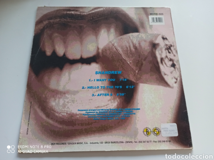 Discos de vinilo: Shandrew - I Want You - Foto 2
