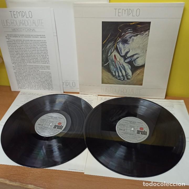 Discos de vinilo: DOBLE DISCO DE VINILO - LUIS EDUARDO AUTE - TEMPLO - Foto 1