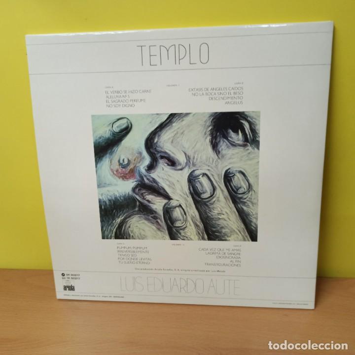 Discos de vinilo: DOBLE DISCO DE VINILO - LUIS EDUARDO AUTE - TEMPLO - Foto 5