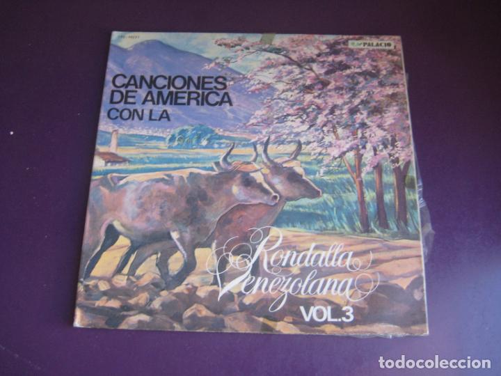 Vinyl records: Pedro Lacorte - Rondalla Venezolana Vol.3 - LP PALACIO 1974 - VENEZUELA FOLK, POCO USO