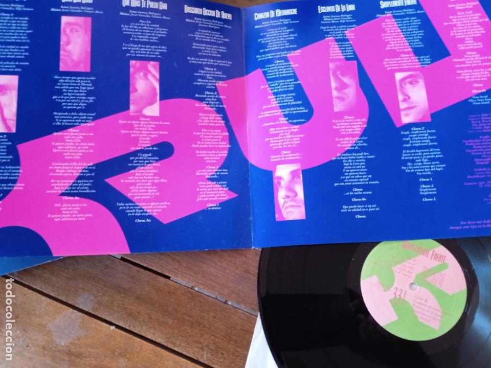 Discos de vinilo: KRULL LP SIMPLEMENTE FUERTE. MADE IN SPAIN. 1991. - Foto 4