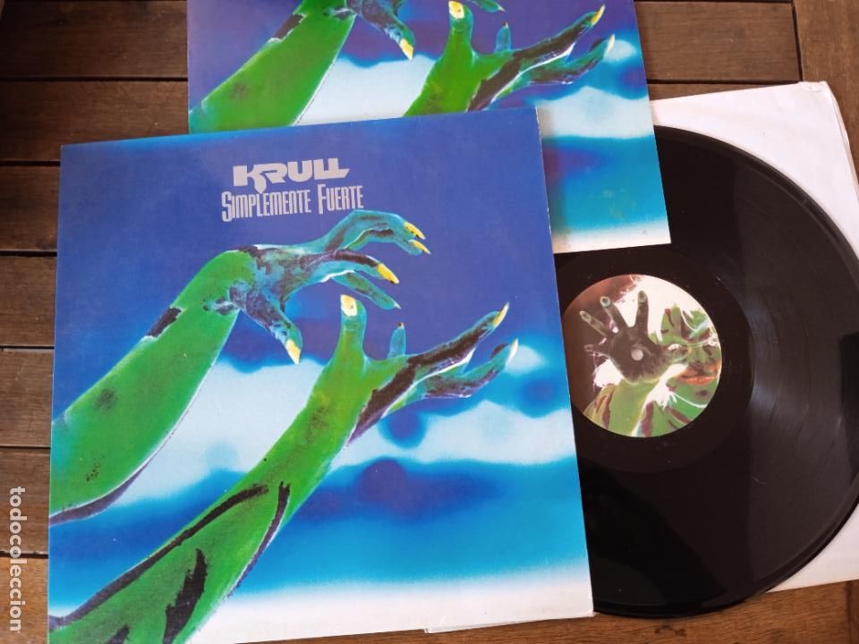 Discos de vinilo: KRULL LP SIMPLEMENTE FUERTE. MADE IN SPAIN. 1991. - Foto 1