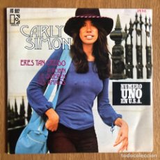 Discos de vinilo: CARLY SIMON - ERES TAN CREÍDO - SINGLE