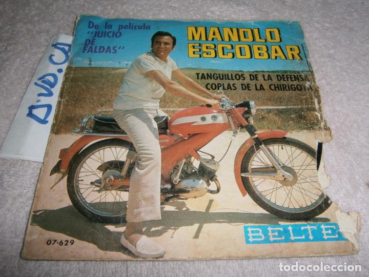 Discos de vinilo: ANTIGUO SINGLE - MANOLO ESCOBAR - Foto 1