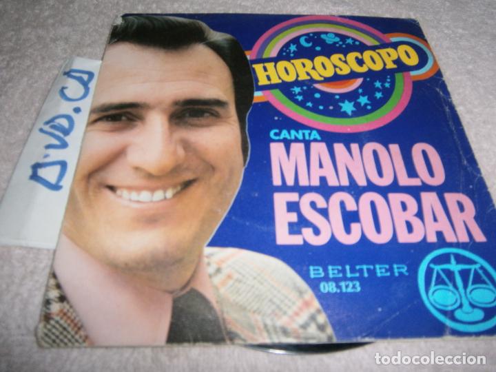 Discos de vinilo: ANTIGUO SINGLE - MANOLO ESCOBAR - Foto 1