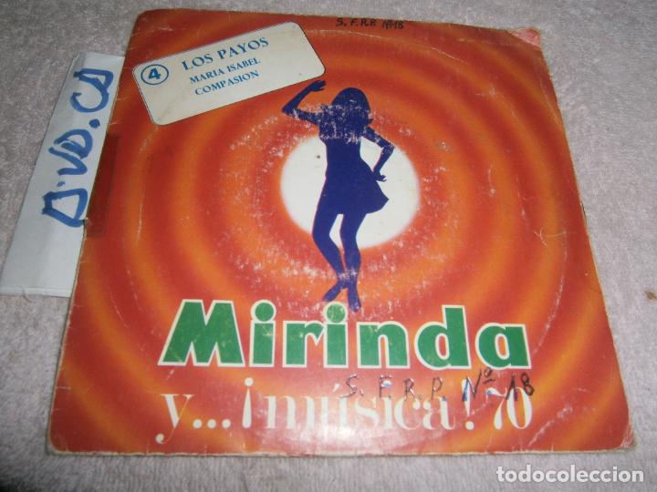 Discos de vinilo: ANTIGUO SINGLE - LOS PAYOS - Foto 1