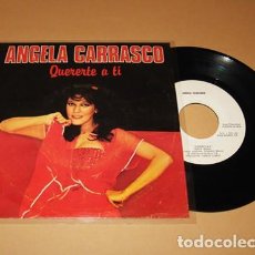 Discos de vinilo: ANGELA CARRASCO - QUERERTE A TI - PROMO SINGLE - 1979. Lote 357589905
