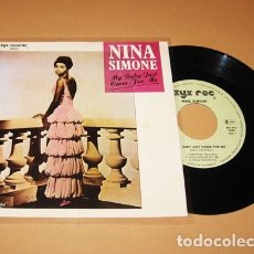 Disques de vinyle: NINA SIMONE - MY BABY JUST CARES FOR ME - SINGLE - 1987. Lote 357590550