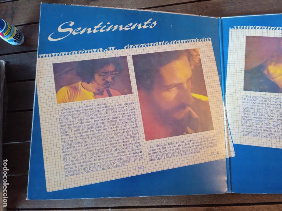 Discos de vinilo: ICEBERG LP. SENTIMENTS. MADE IN SPAIN. 1977. GATEFOLD - Foto 2