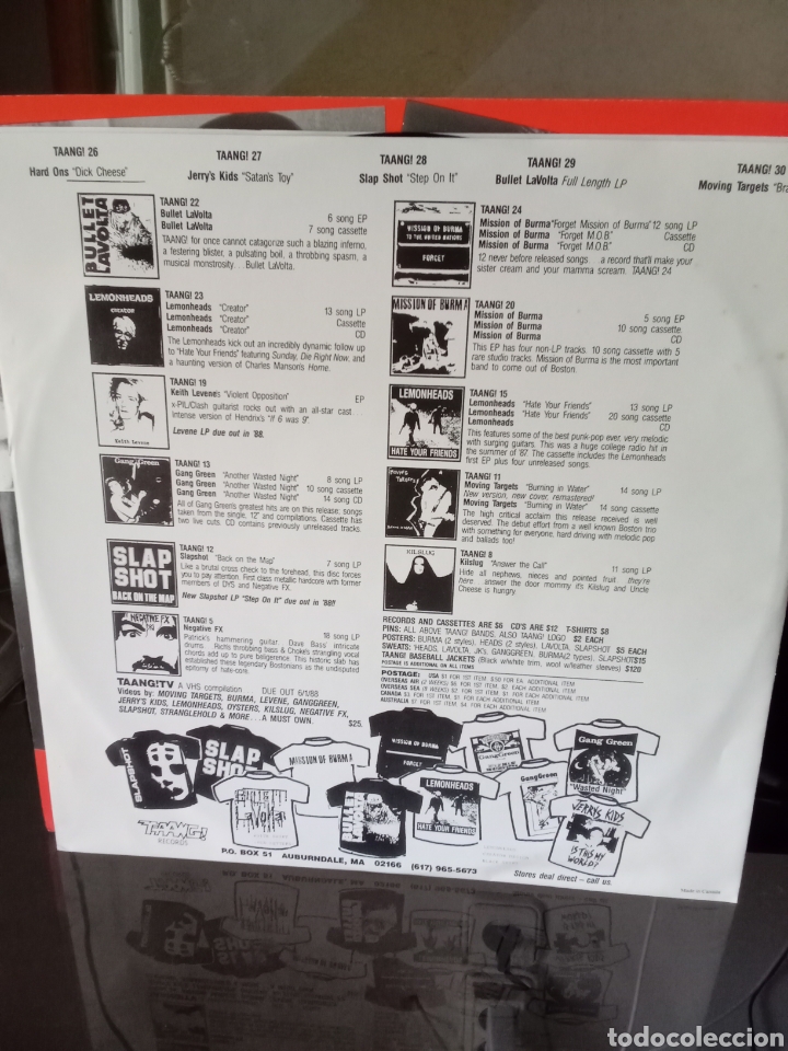 Discos de vinilo: LEMONHEADS &rdquo; CREATOR &rdquo; 1989 TAANG! 23 Records - Foto 4