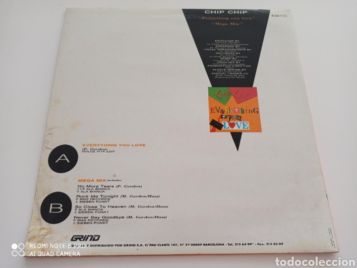 Discos de vinilo: Chip Chip - Everything You Love - Foto 2