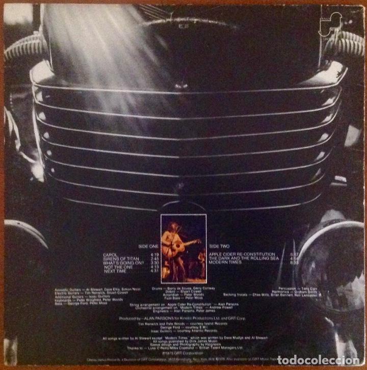 Discos de vinilo: AL STEWART - MODERN TIMES - Foto 2