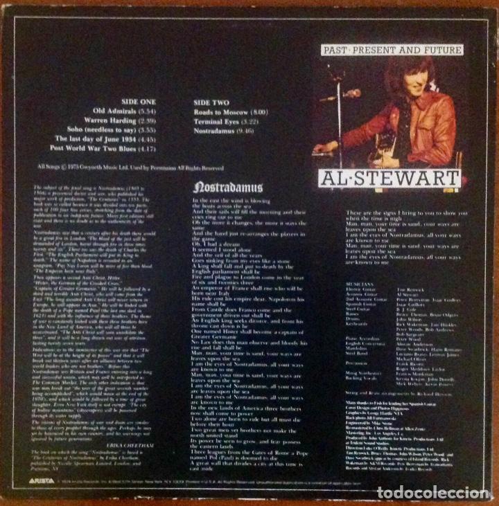 Discos de vinilo: AL STEWART - PAST, PRESENT AND FUTURE - Foto 2