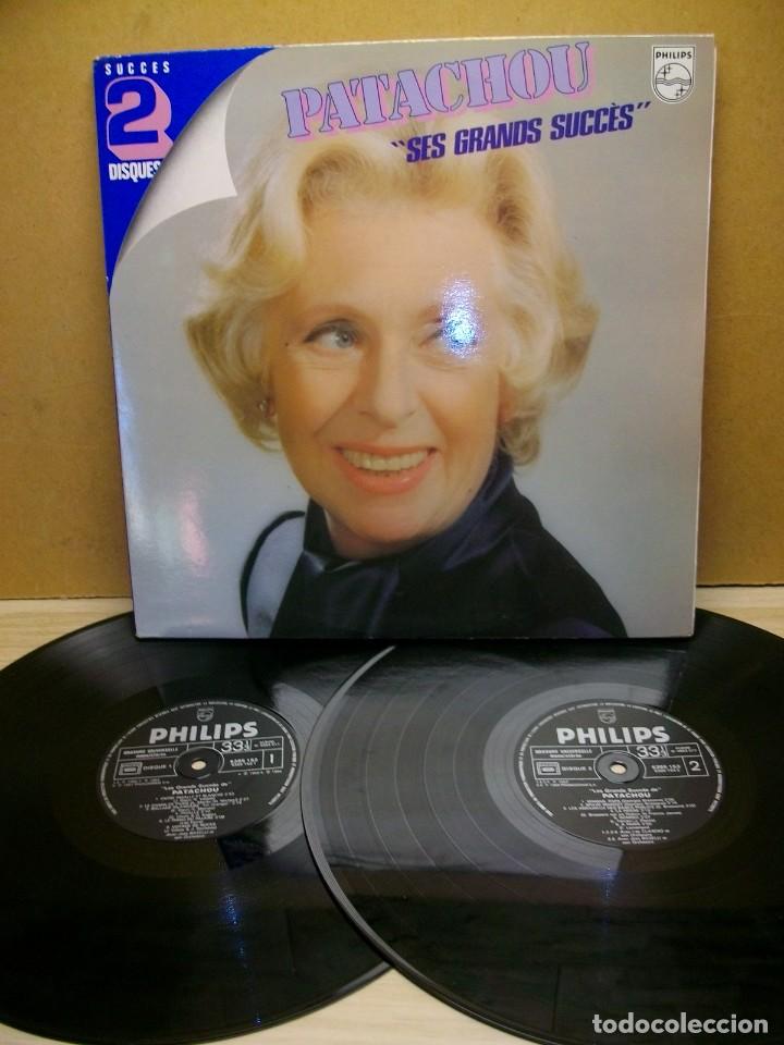 Discos de vinilo: Patachou &ndash; &rdquo;Ses Grands Succ&egrave;s&rdquo; 2 x LP - Foto 1
