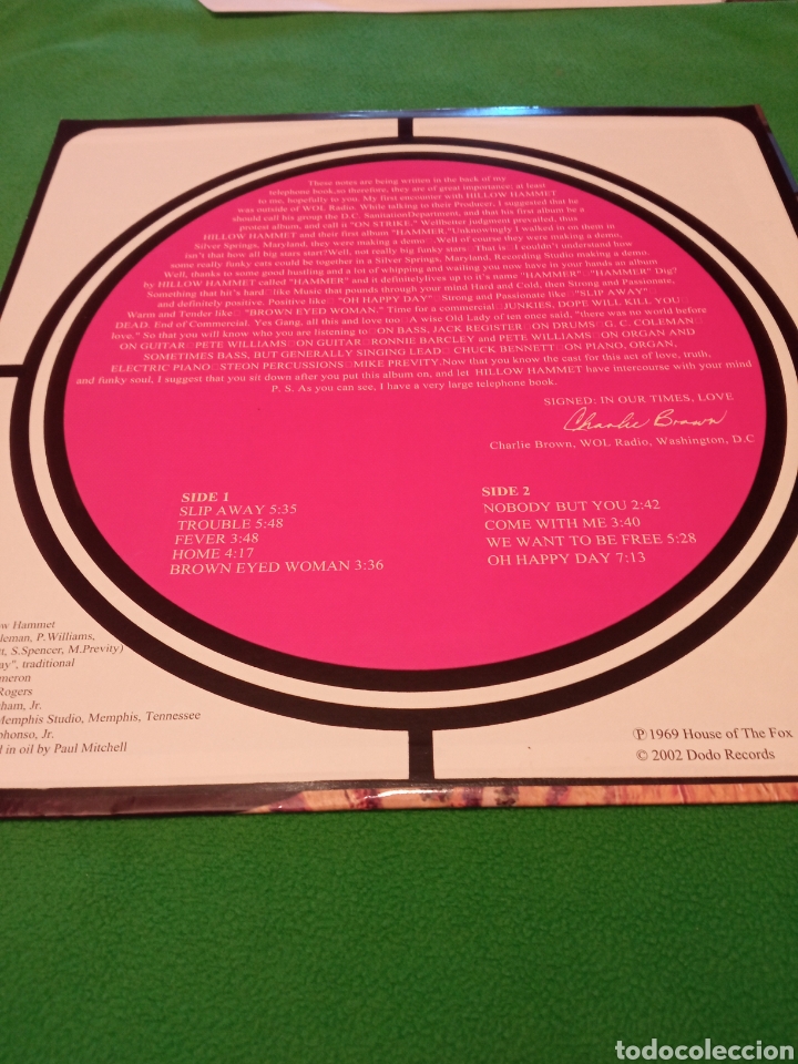 Discos de vinilo: Hillow Hammer - Hammet - Foto 2