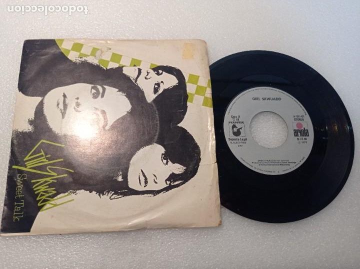 Discos de vinilo: Single Girl Skwadd &ndash; Sweet Talk 1980
