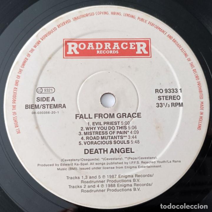 Discos de vinilo: LP DEATH ANGEL &ndash; FALL FROM GRACE - Foto 4