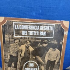Discos de vinilo: LOS SHAKERS: BEATLES URUGUAY- EDICION ORIGINAL 1968- SU OBRA POSTUMA LA CONFERENCIA SECRETA